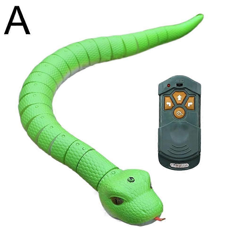 Remote Control Rattlesnake Prank Electronic Snake Toy Kid Animal Trick Terrify