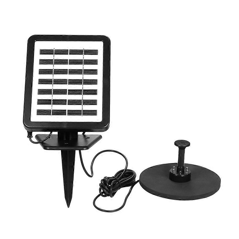 Eco-Friendly Solar Fountain Pump: 1.5W Solar-Powered Water Feature with Battery Backup for Garden Ponds, Bird Baths, and Aquariums