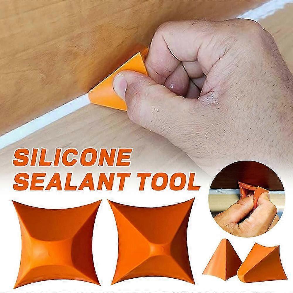 2Pcs Silicone Seam Tools, Ergonomic Design Silicone Sealant Tool, Caulk Finishing Tools-Good