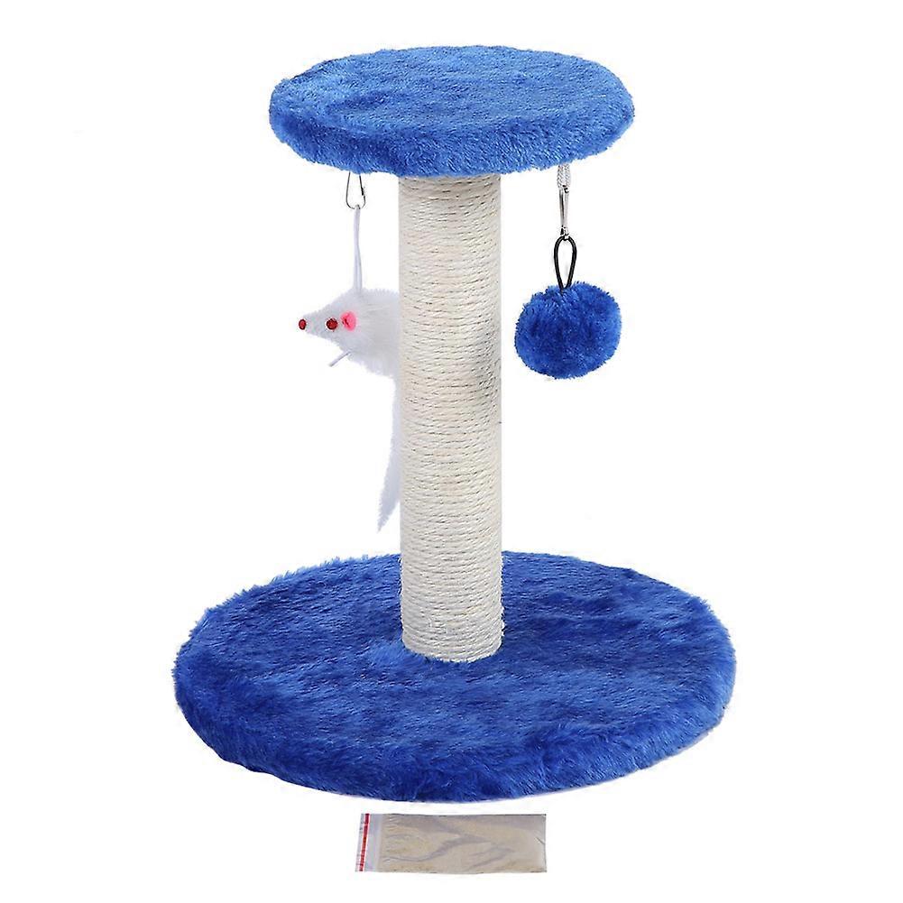 Cat Tree Kitten Climbing Chewing Scratcher Pet Climber with Mouse Toys