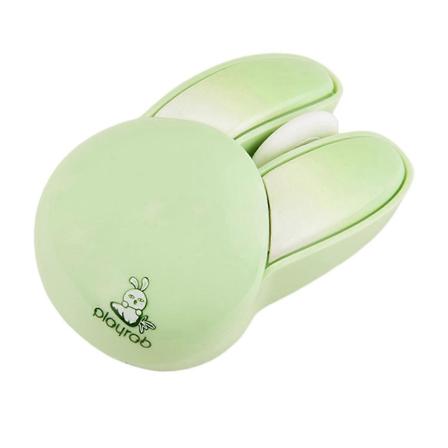 Cute Rabbit Wireless Mouse Ergonomics Cozy Grip 1200 DPI Plug-Play Wireless Mute Mouse Computer Acce