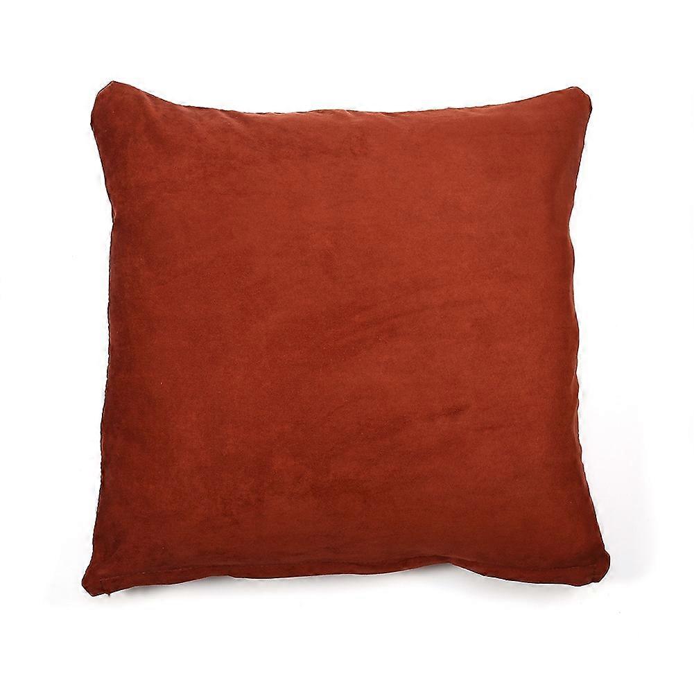 Vintage Linen Cotton Throw Pillow Case 18x18 Inch Square Waist Cushion for Sofa and Bed Home Decor