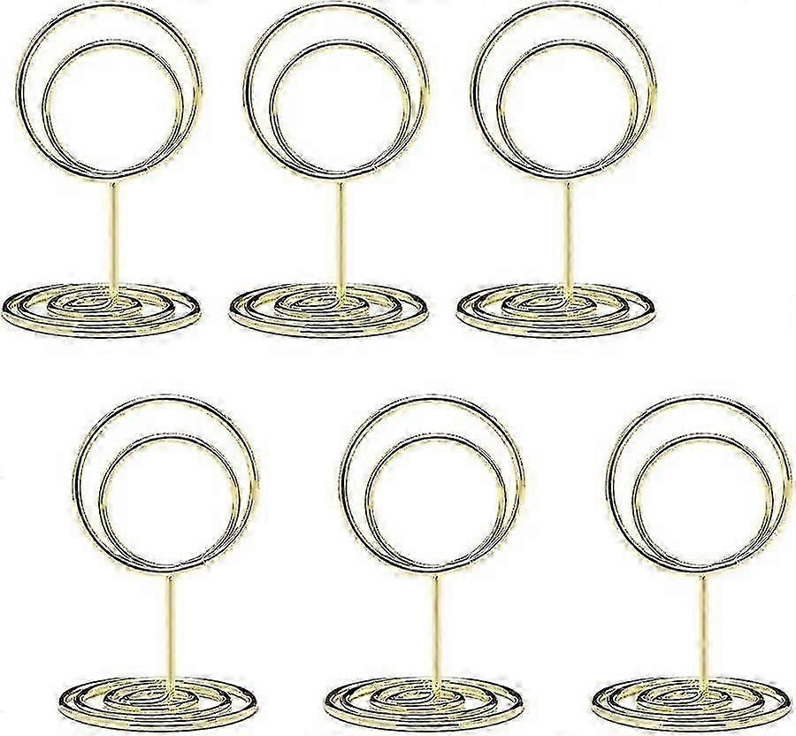 20pcs Mini Place Card Holders, Cute Table Number Holders, Small Size Table Card Holder Table Picture