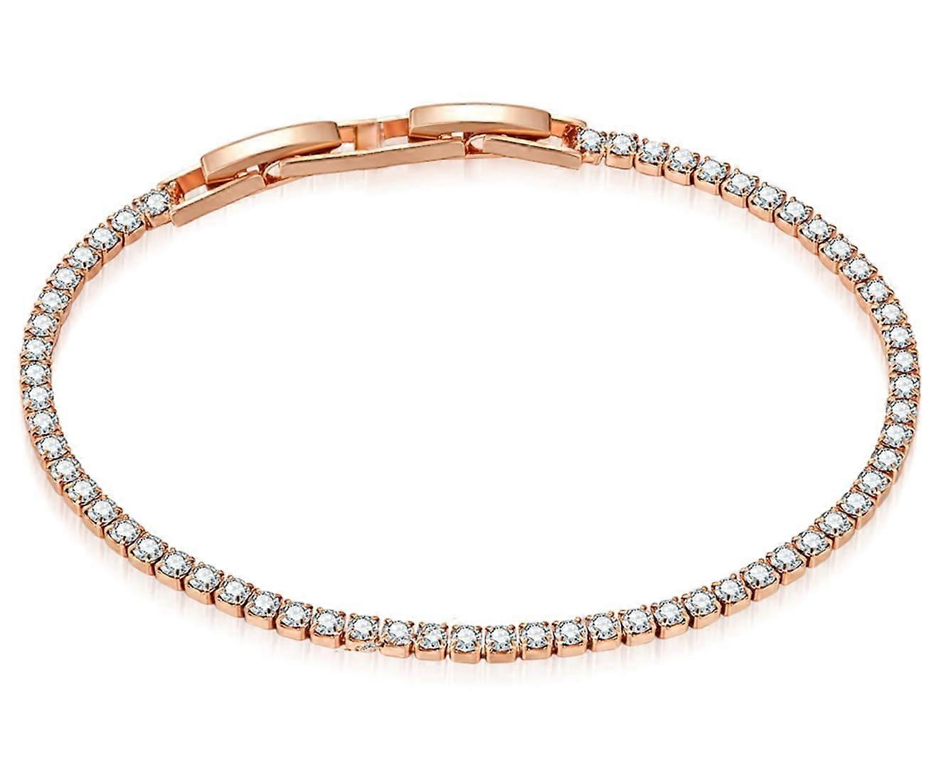 Crystals Bracelet - Rose Gold