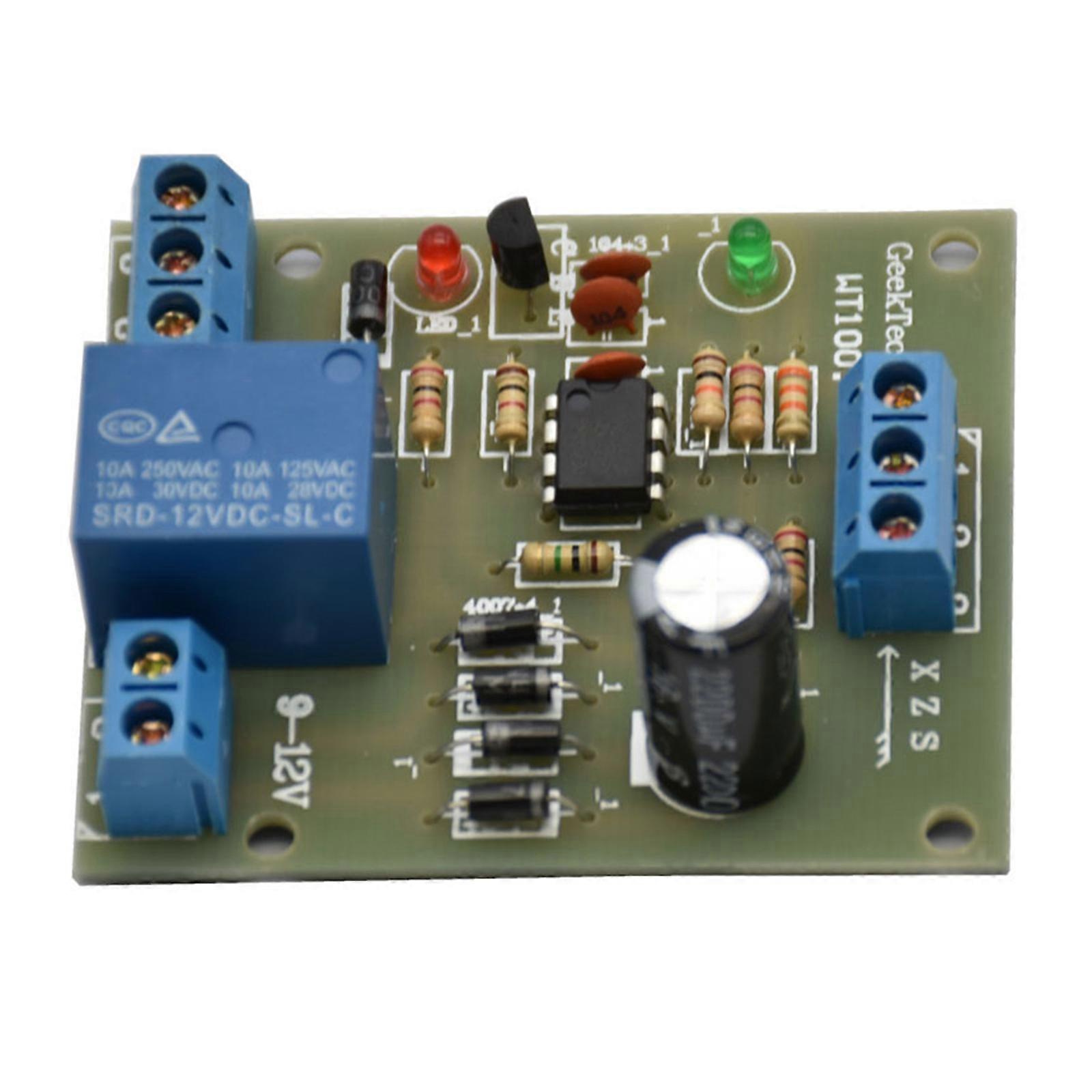 12V Water Level Detection Sensors Module Liquid Level Controller Sensors Module Water Control Module for Computer