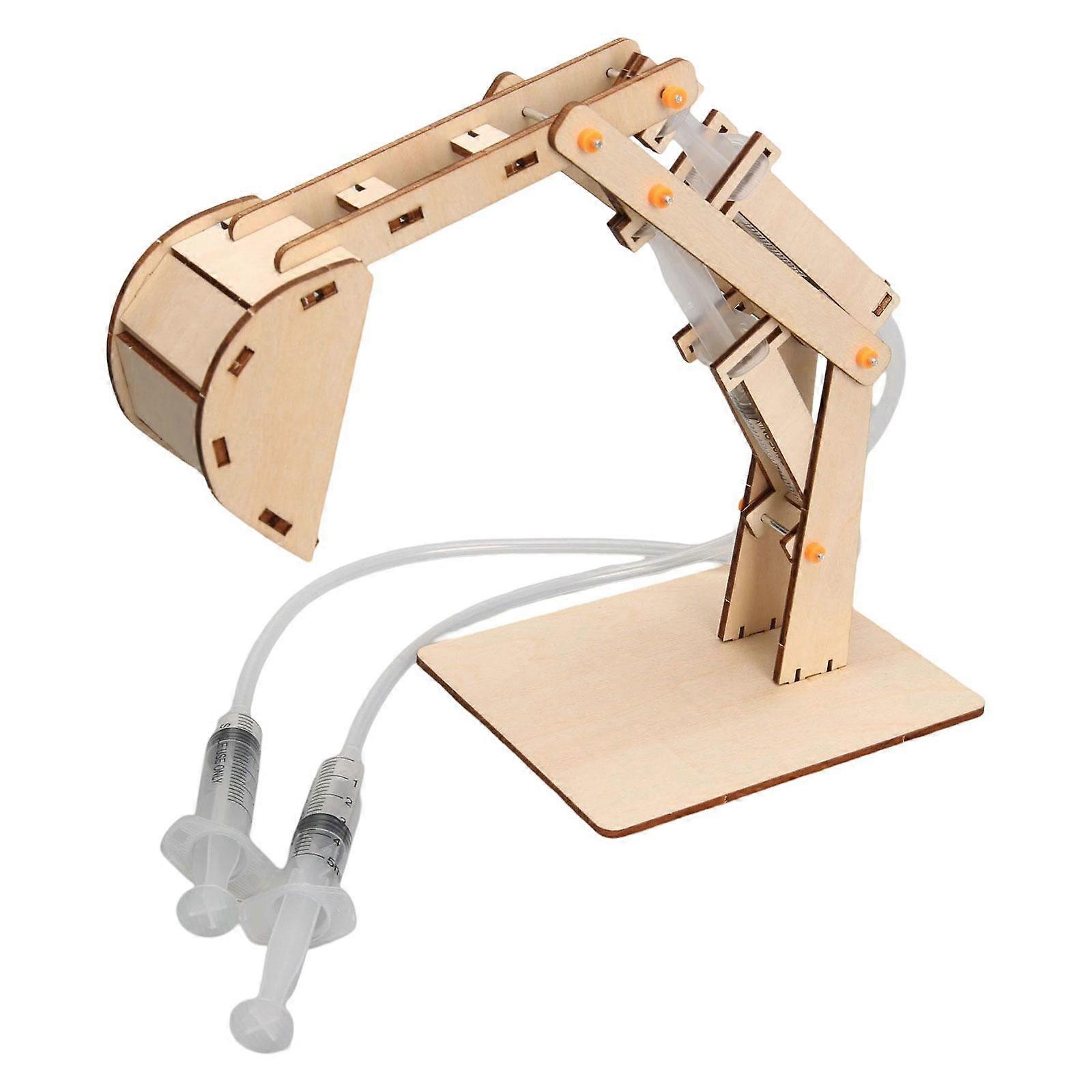 Science Experiment Project Hydraulic Excavator Toy for Children Ages 8-13