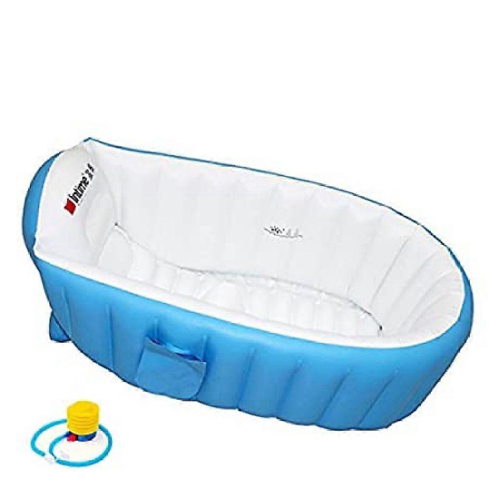 Travel-Friendly Inflation Baby Bathtub, Non-Slip Bathing Experience with Textured Bottom, Multi-functional Pool for Playful Bath Times, Portable Baby