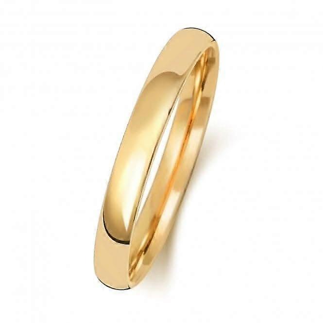 Wedding Band 9K Slight Court 2.5mm-1.15 Wedding Ring W112L