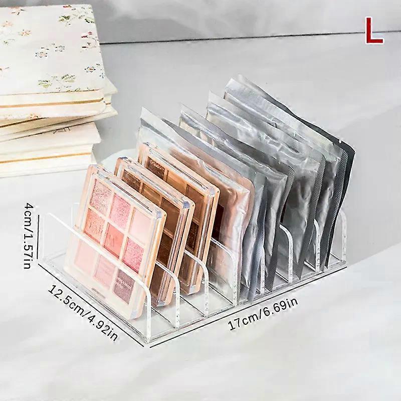 Make-up Organizer Desktop Multi-cell Display Box Make-up Blush Cosmetica Plank 7-compartimenten Plastic Oogschaduw Tray Opbergdoos
