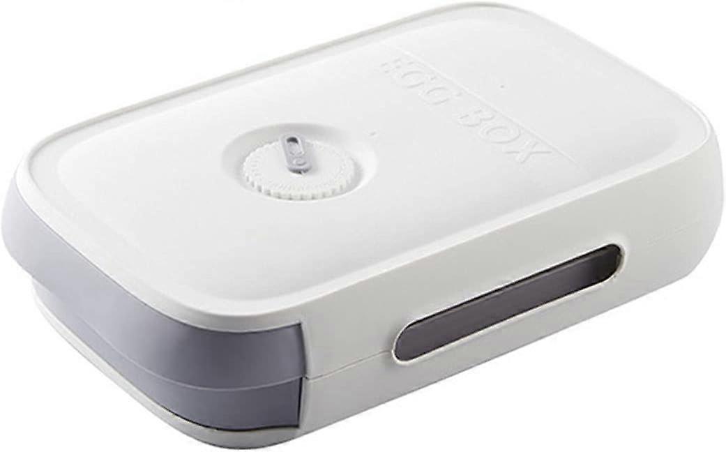 Plastic Egg Box, Plastic Fridge Storage Egg Box Basket, Stackable Dispenser Kitchen Refrigerator Egg Holder, for Fridge, Outdoor (White)