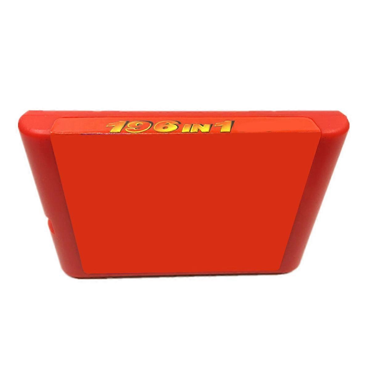16 BIT MD Game Card For Mega Drive Console Red
