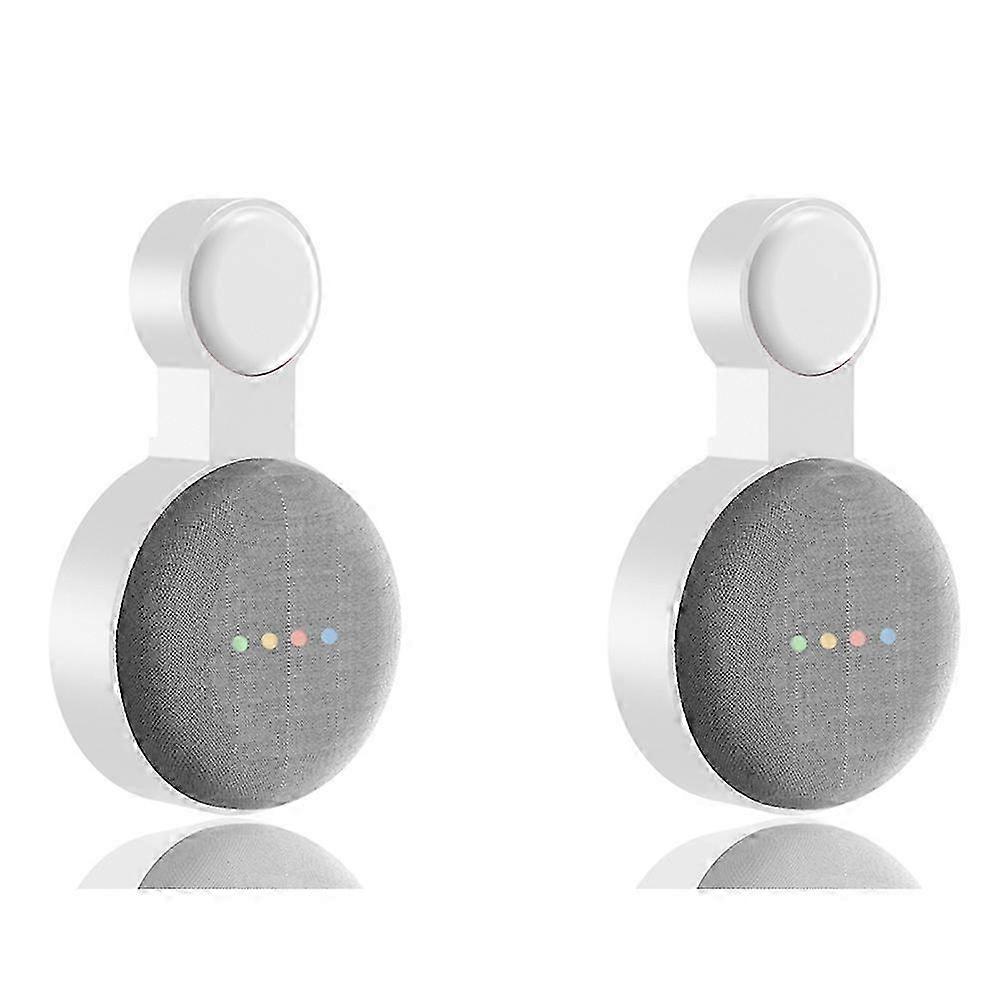 2pcs Suitable for Google audio for Google nest mini wall bracket second generation socket wall hanging hanger bracket-1 Edition