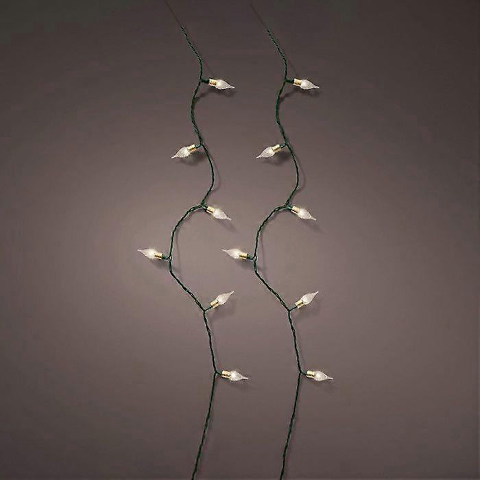 复古 LED 花环 - 通用 - 1119 厘米 - 8 种功能 - 白色