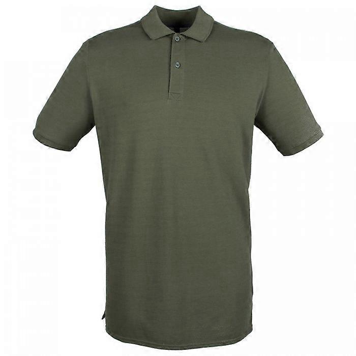 Henbury Mens Micro Pique Polo Shirt
