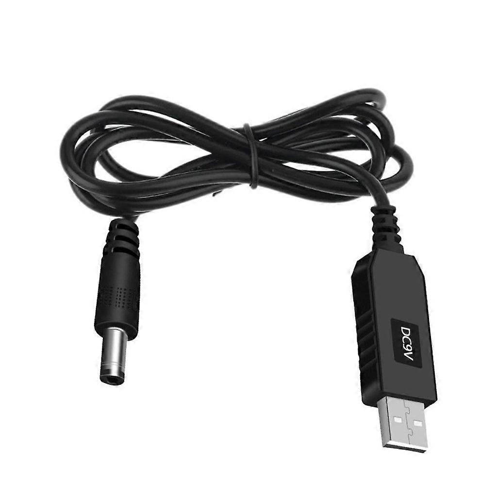 USB Power Boost Line Step Up Modulkabel USB 5V auf DC 9v12v 5,5x2,1mm Anschluss