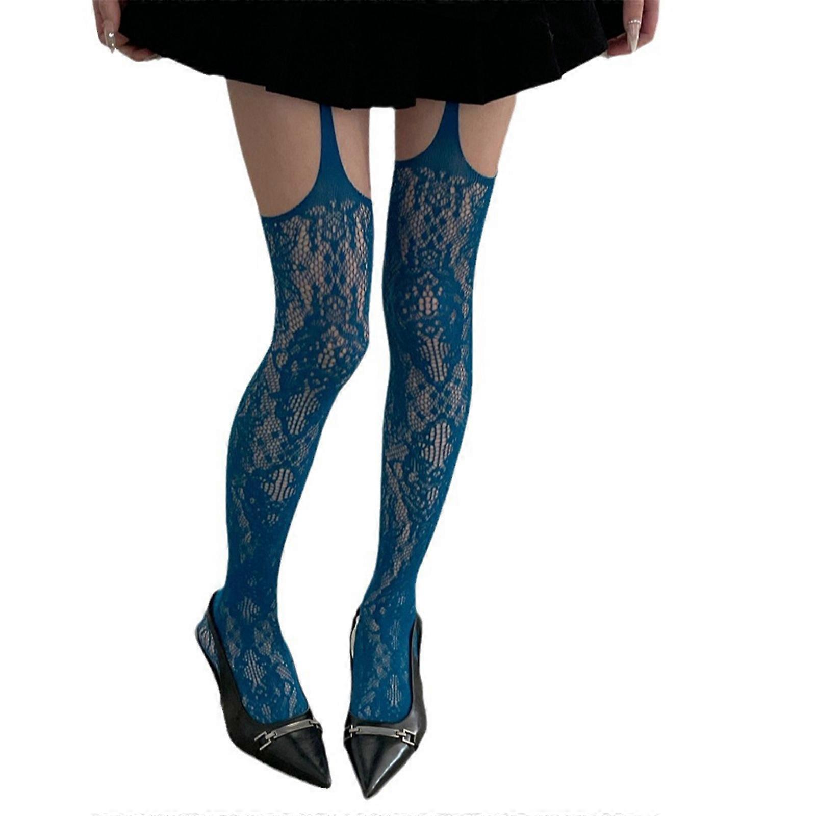 Garter Belt Thigh High Stockings Duchess Lace Top Stockings With Attached Garter Belt Sock Dreams Garter Belt Thigh High Stockings Duchess Lace Top Stockings With Attached Garter Belt Sock Dreams