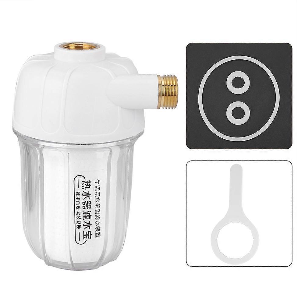 Filtre à eau à sédiments réutilisable, filtre à mailles en acier inoxydable, parfait pour la première préfiltration des appareils à eau, prolonge la durée de vie de l’appareil,