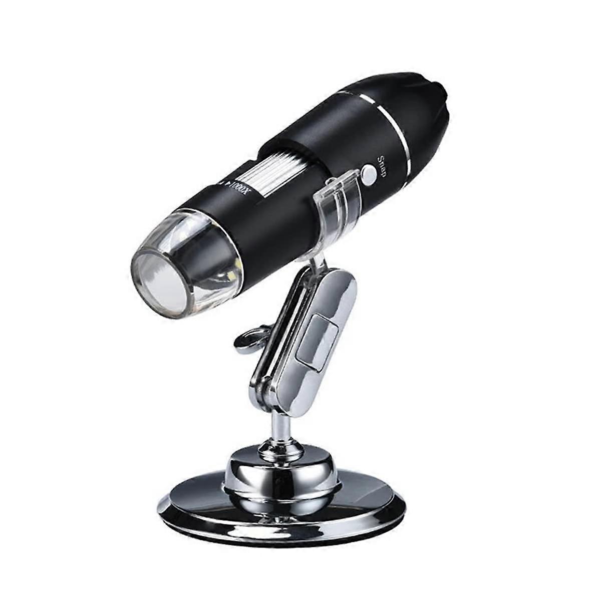 Microscope Portable Digital USB Microscope 1600X Magnification Handheld Magnifier Sensor Camera