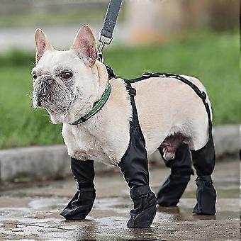Botas de tirantes para perros,Pantalones ajustables para perros,Protector de patas de perro para perros