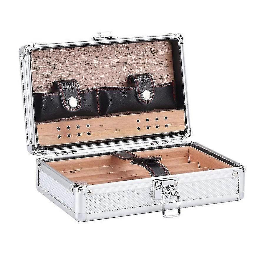 Desktop Humidor Case Box Suitcase For