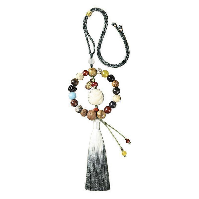 Tassel car rearview mirror pendant decorative rearview mirror pendant