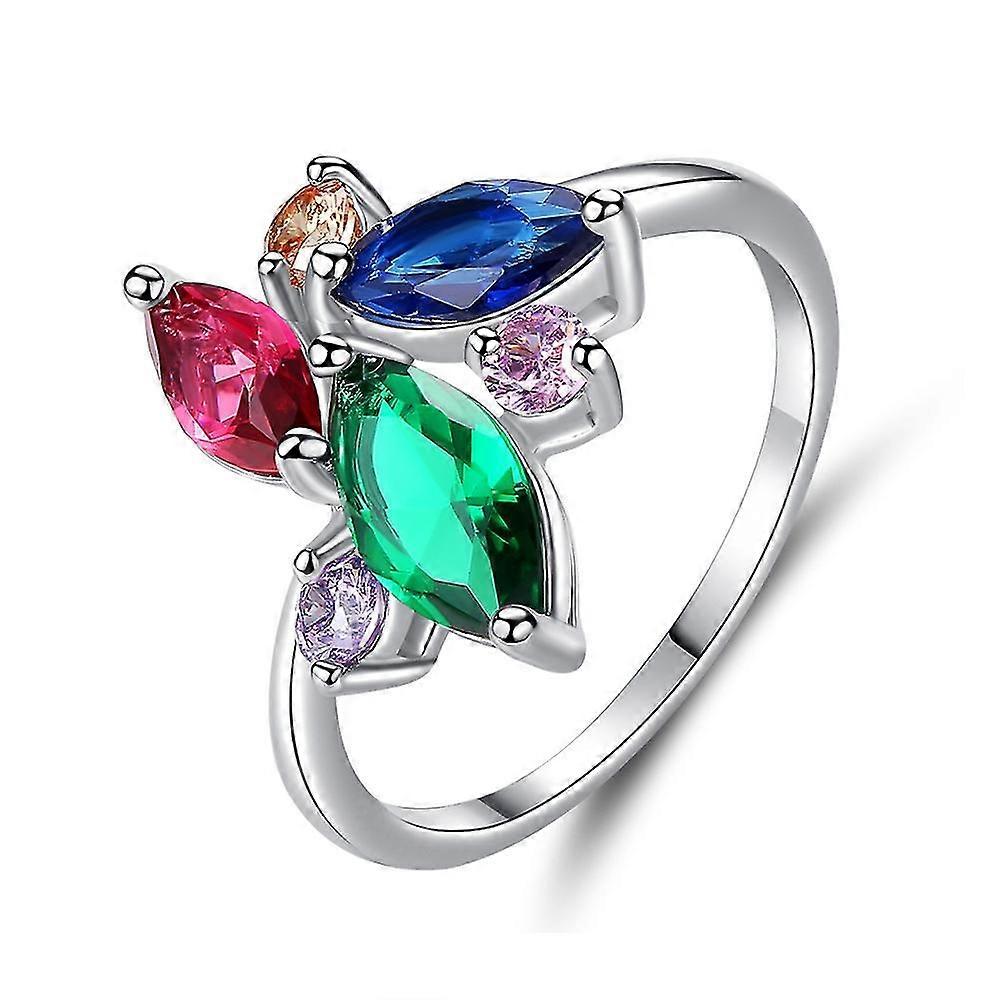 Creative Cz Irregular Ring For Women