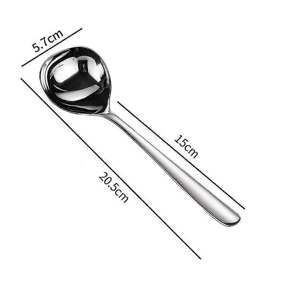 Lille øse til sovs Serveringsøse i rustfrit stål Sølv sovseøse