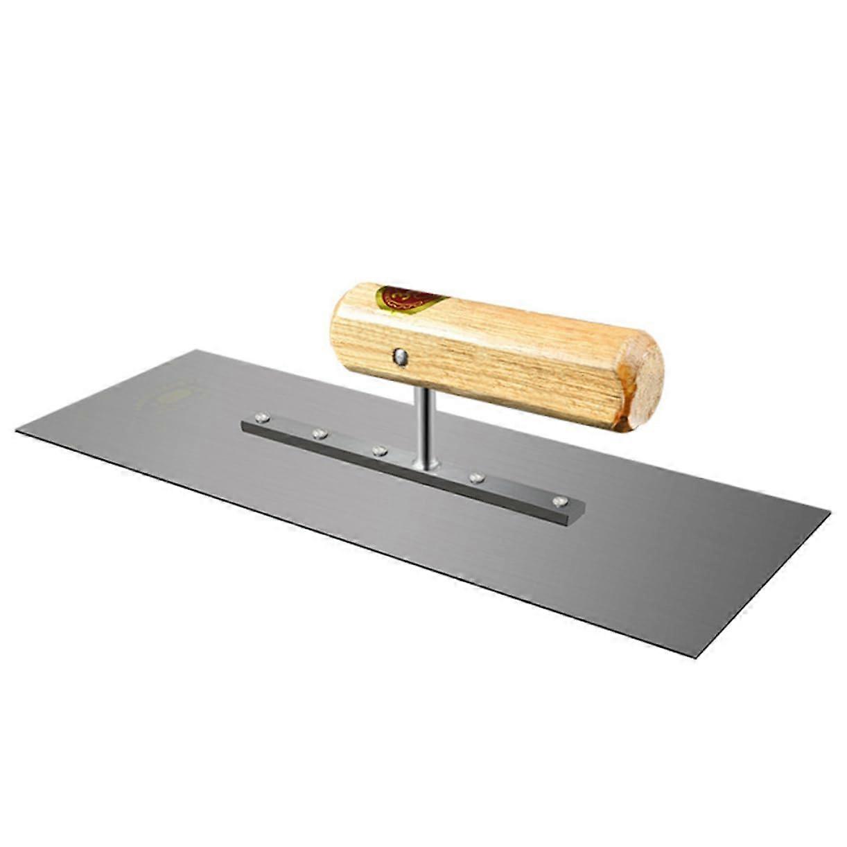 Concrete Hand Tools Steel Flat Brick Trowel Finishing Trowel Corner Masonry Trowel Wooden Handle Spatula Easy Cleaning
