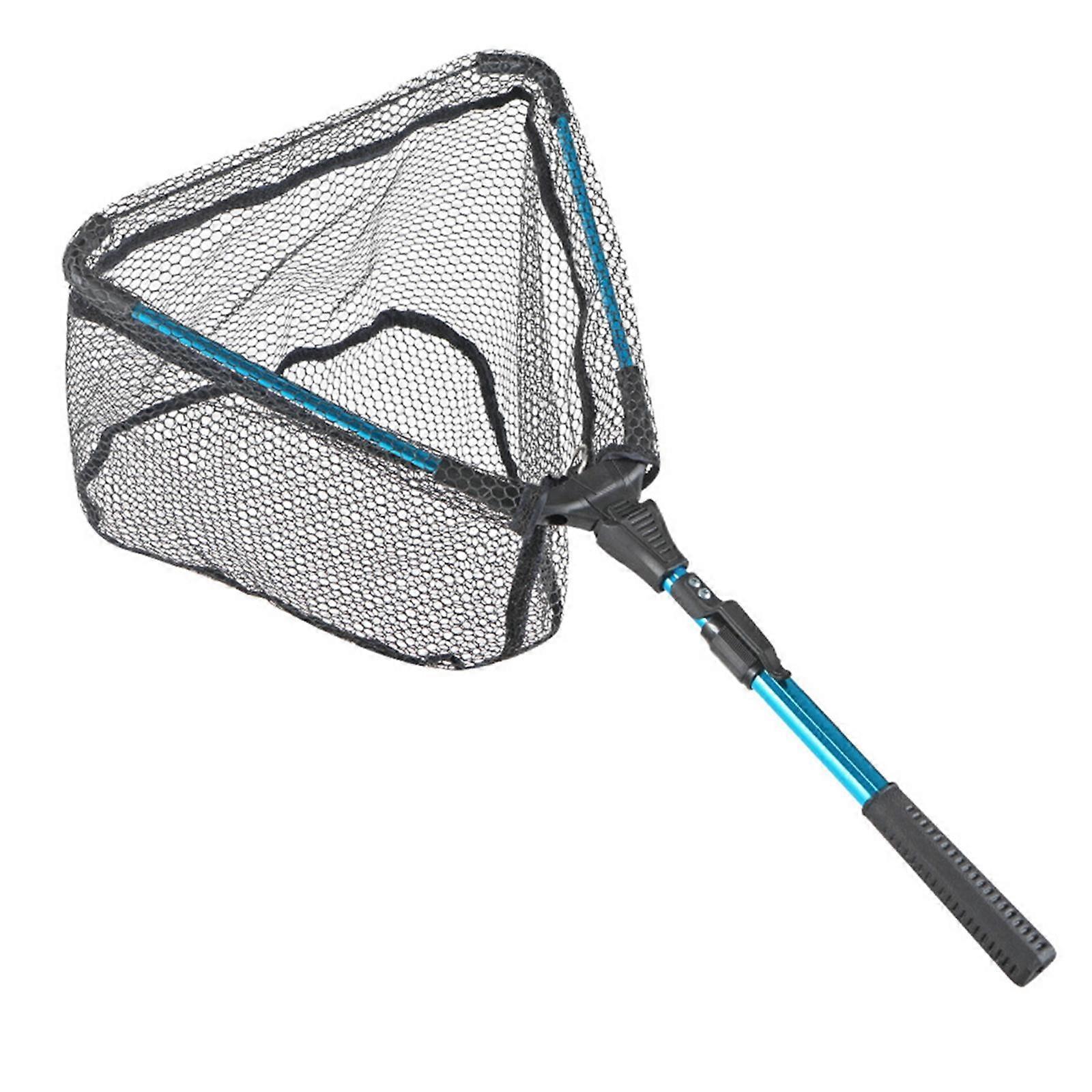 Fishing Nets Fish Landing Net Fishing Non Slip Grip Retractable Portable