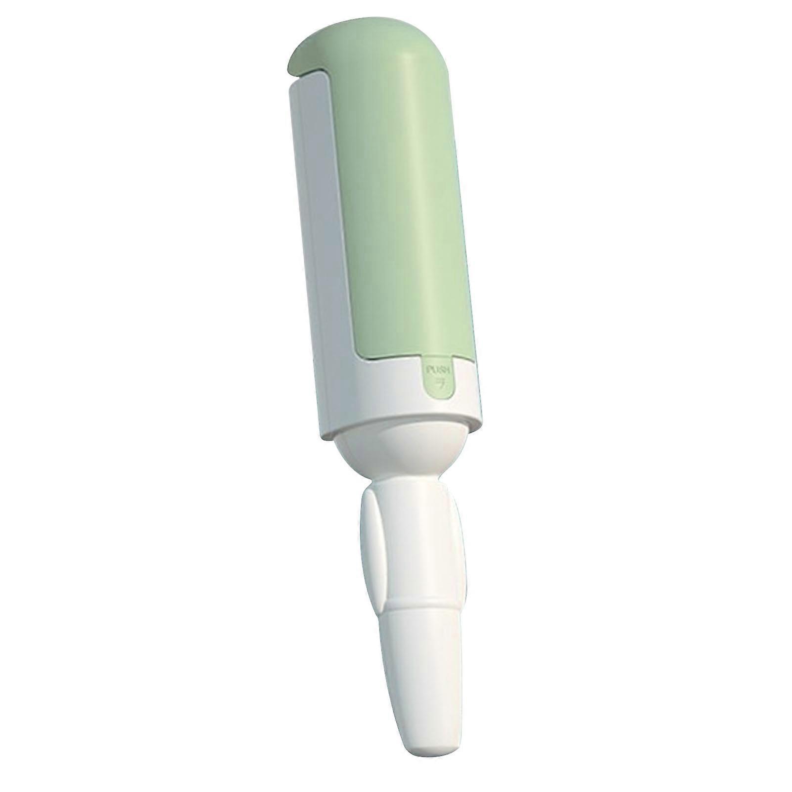 Pet Remover Roller Reusable Ergonomic Handle Cat Dog Hair Removal Tool for Bed Carpet Couch White