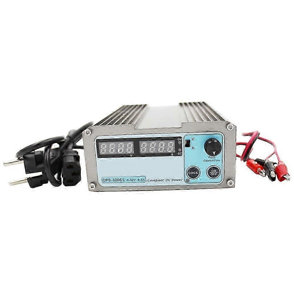 CPS-3205 II Adjustable DC Switching Power Supply 32V 5A 160W SMPS Switchable 110V / 220V Compact Digital laboratory Power Supply