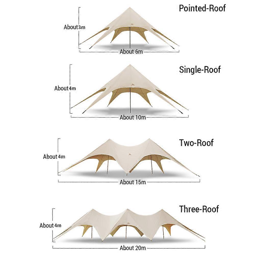 Tenda da sole a tetto singolo per esterni Riparo solare portatile a prova di UV per picnic in campeggio