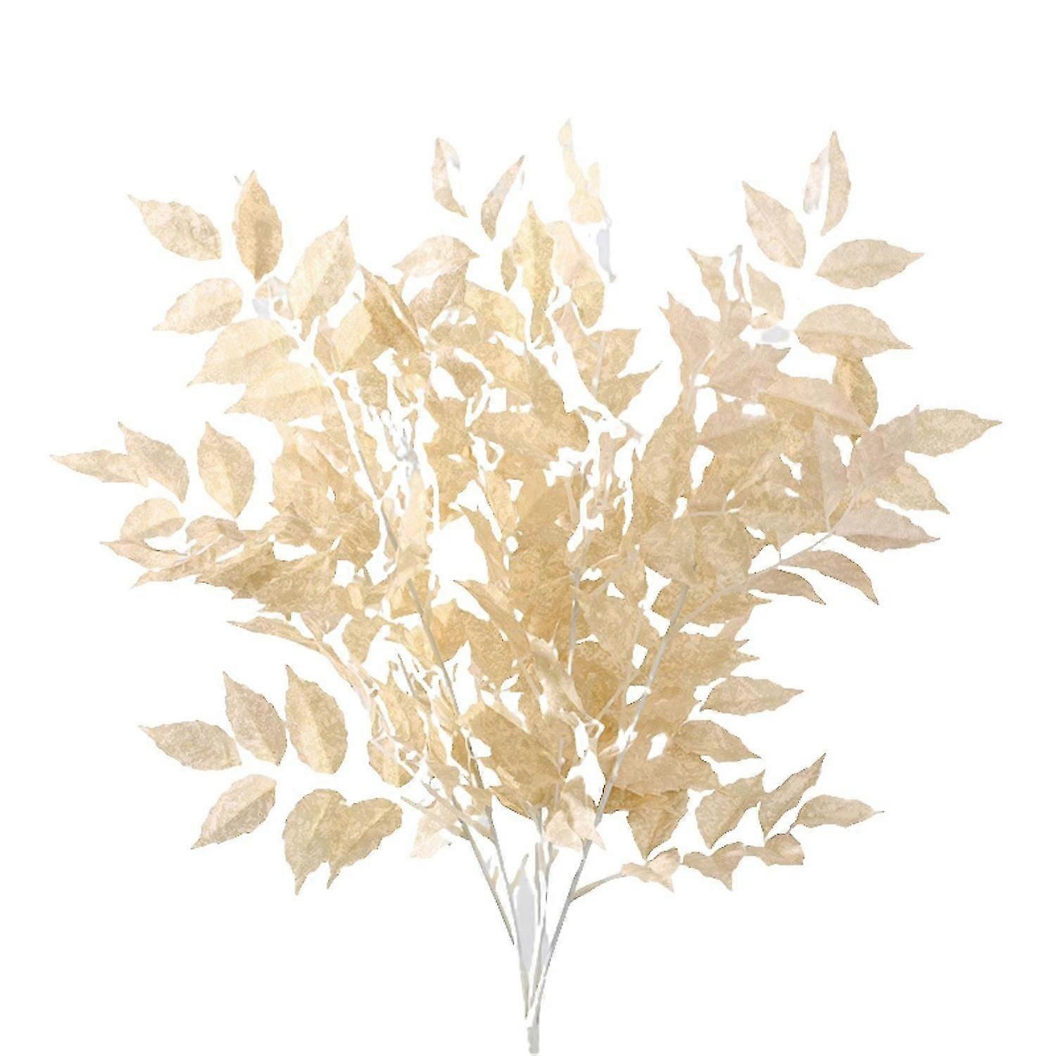 Artificial Fall Maple Leaves Realistic Non-fading Low Maintenance Autumn Decoration Simulation Leave