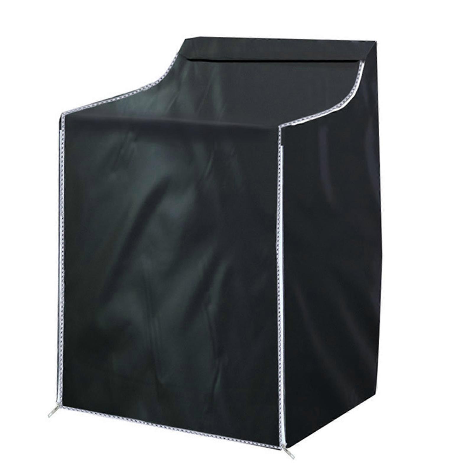 Washing Machine 210D Black Coated Silver Waterproof Dustproof Protective Polyester Material Sun Proof Washer Covers