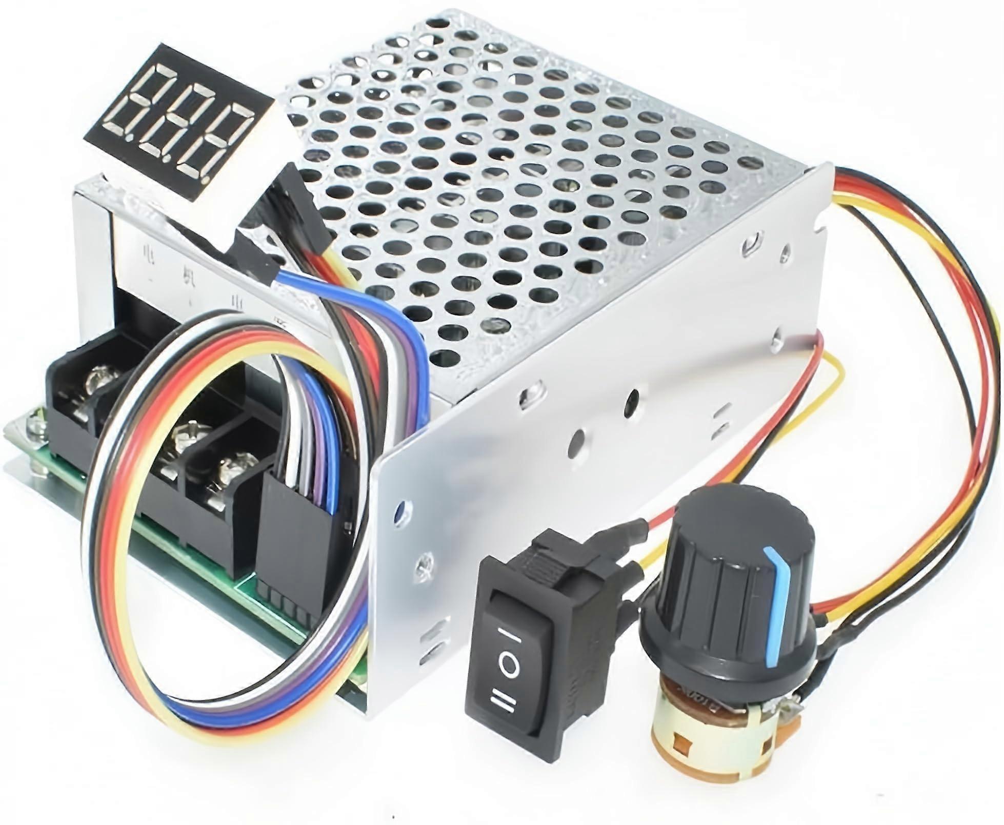 Adjustable Digital display 1055V 60A PWM DC Brushed Motor Speed Controller 12V 24V 36V 48V