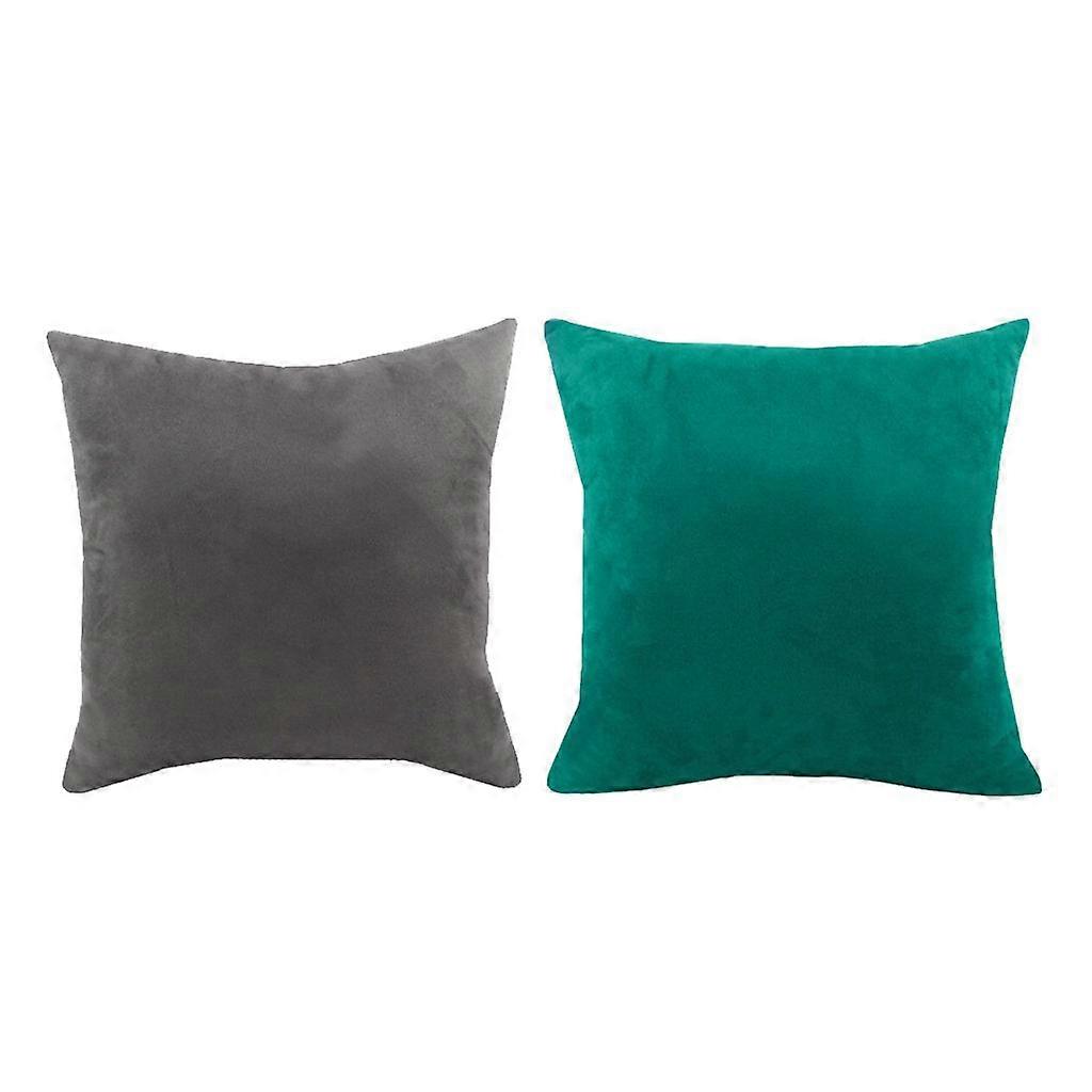 of 2 Sofa Throw Pillow Case Decorative Pillowcase