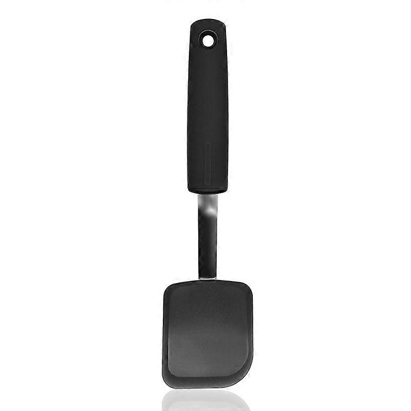 Flexible Silicone Spatula - Heat Resistant Non-Stick Silicone Kitchen Spatula - Silicone, Stainless Steel, Black, 30cm