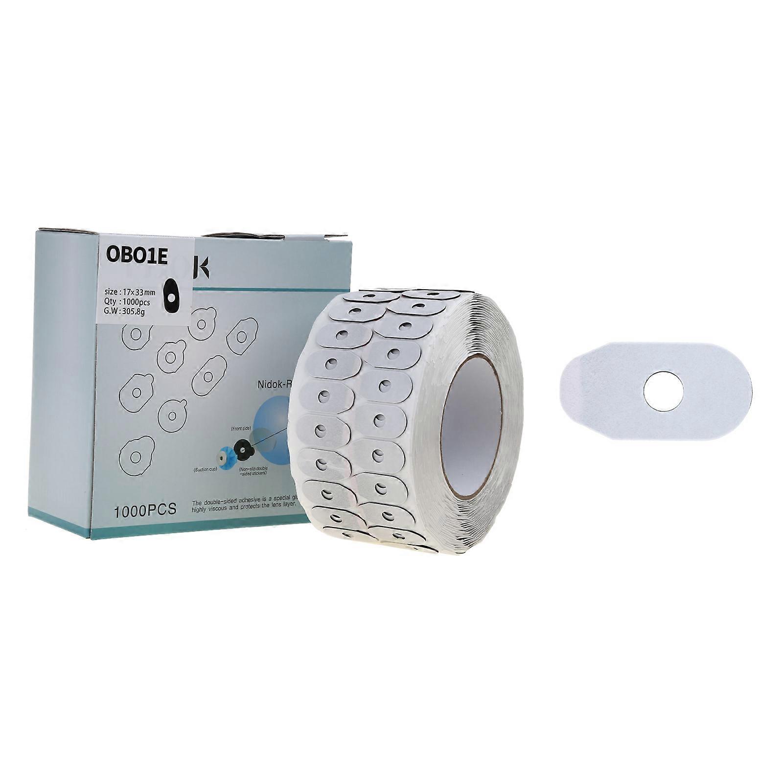 1000pcs/roll Optical Lens Processing Non-slip Double-sided Stickers Eyeglass Lens Protective Pad Glasses AccessoriesTool  E