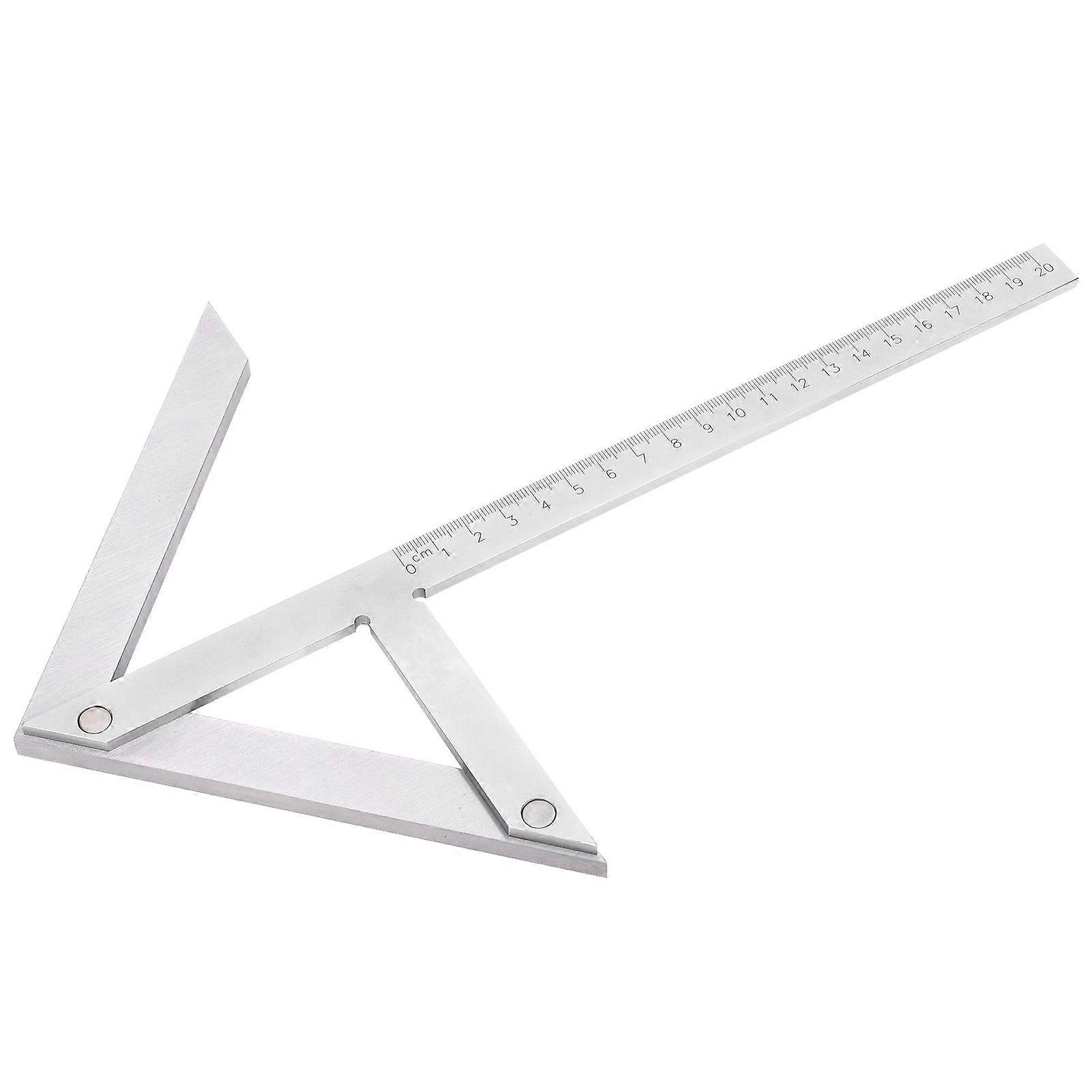 High quality  High-precision center angle gauge angle ruler protractor center