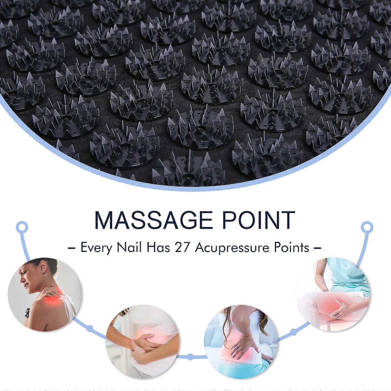 Acupressure Mat and Pillow Set