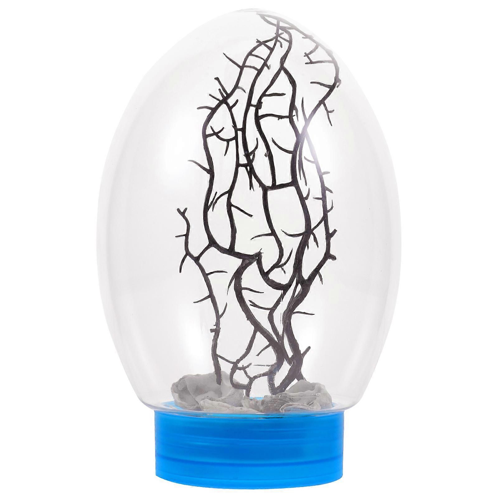 Stylish Mini Fish Tank with and Decorative Lighting