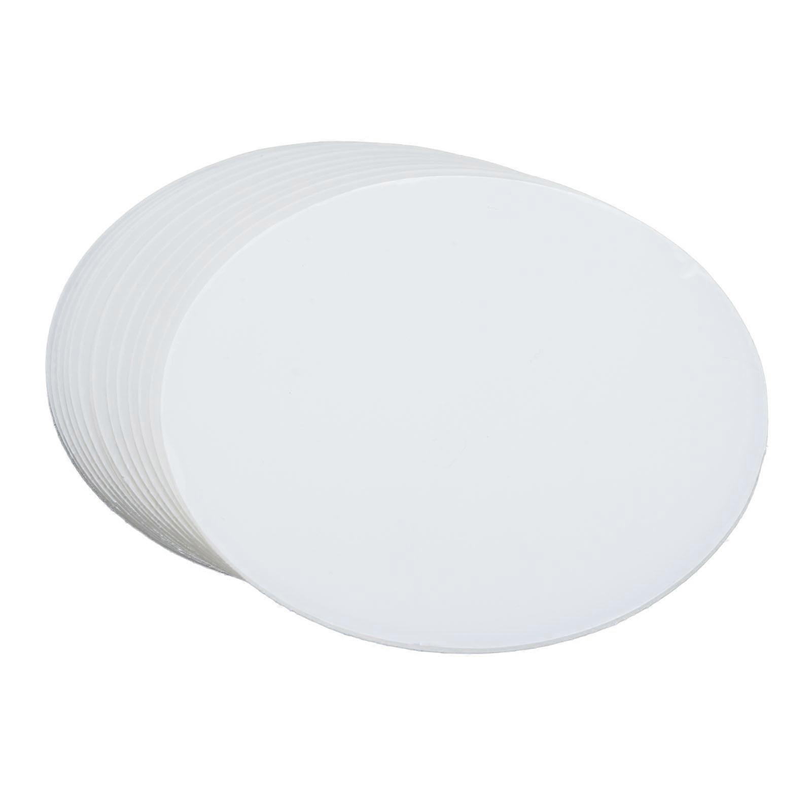 15Pcs Vacuum Forming Splint Sheets Thermoforming Materials for Vacuum Forming Machine Soft 1.5mm Circular (HYG TM99 1.5)