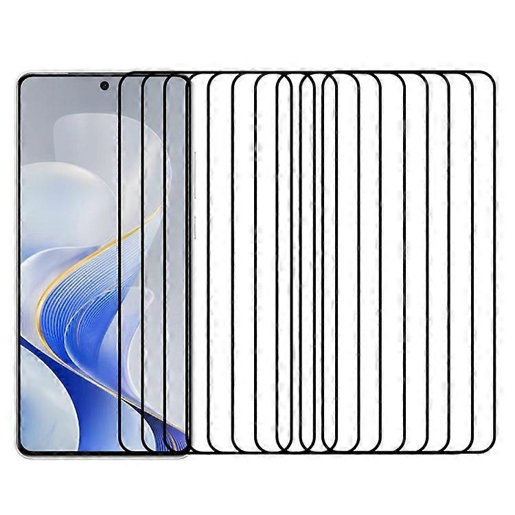 RURIHAI 10Pcsはvivo S19 5Gスクリーンプロテクターに対応、高アルミニウム-シリコンガラスフィルムアンチスクラッチ0.26mm