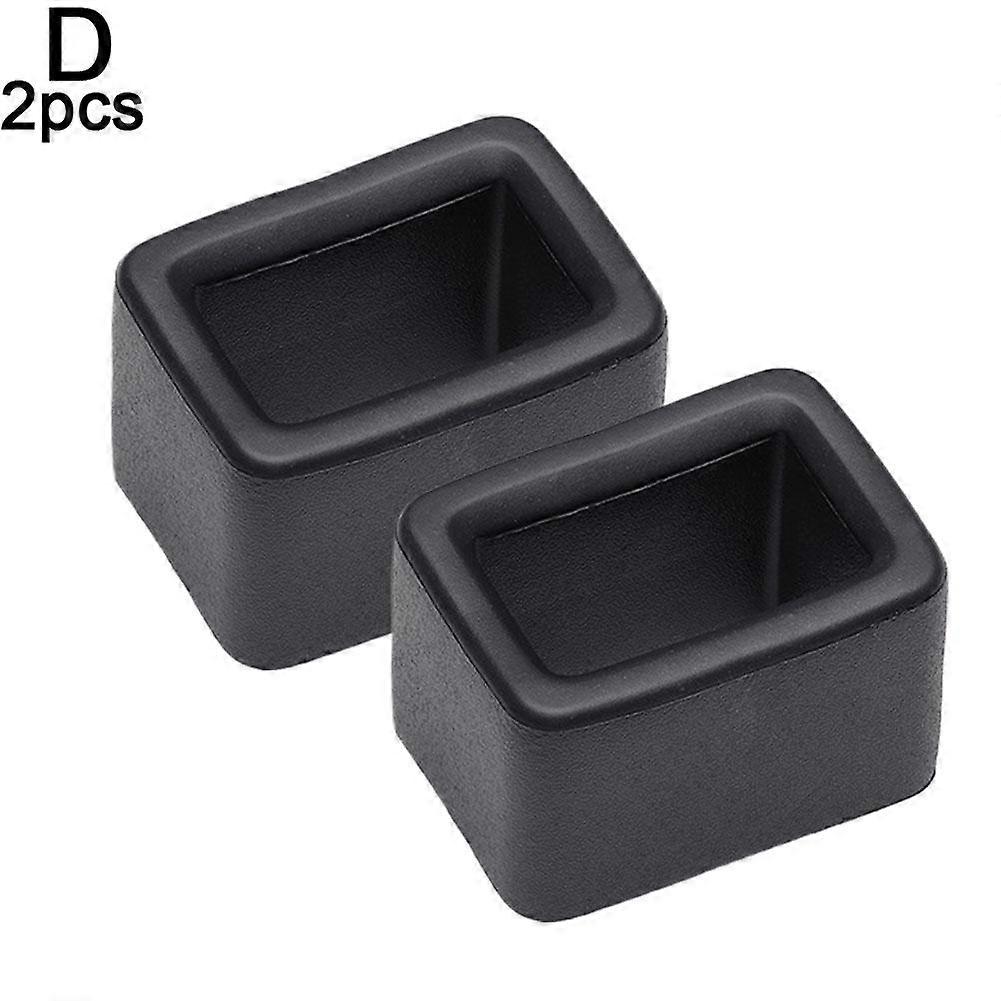 2pcs noir (D)$Car ceinture de sécurité fente support support silicone voiture ceinture de sécurité manchon de fixation de ceinture de sécurité cross-border