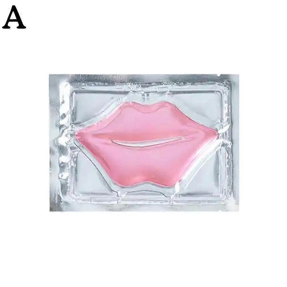 Blank bag pink lip mask (A) $ lip mask moisturizing collagen light line lip balm gel crystal lip stickers
