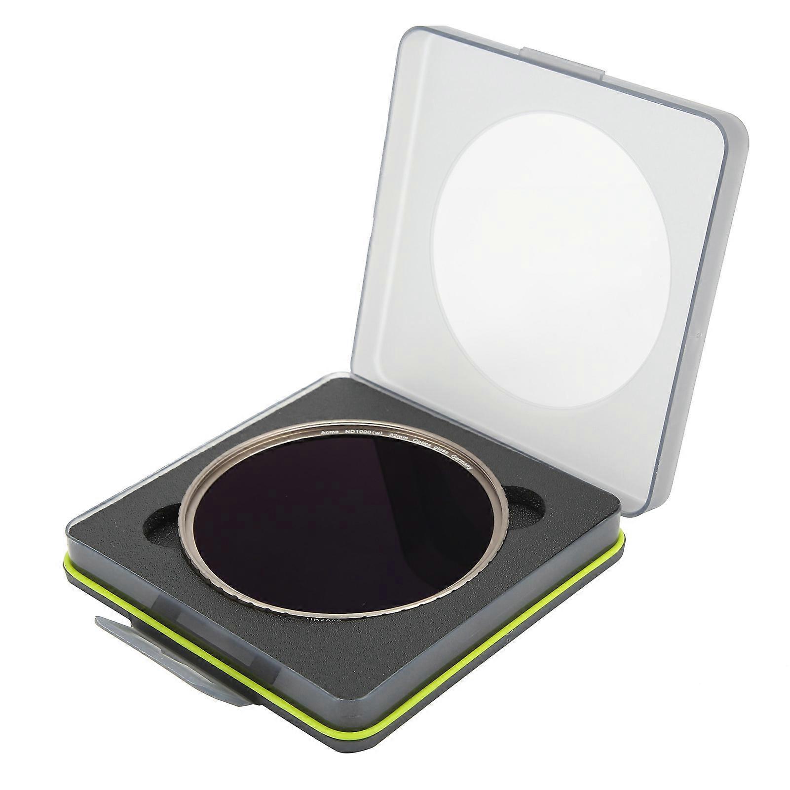 ND1000 Camera Lens Filter: Control Light, Enhance Exposure, MRC Coating, Waterproof