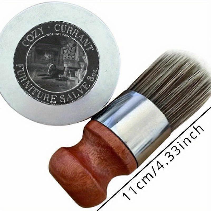 1set Furniture Salve for Leather, Furniture Salve for Wood, Leather Salve for Furniture, Leather Furniture Salve and Brush, Furniture Salve Brush