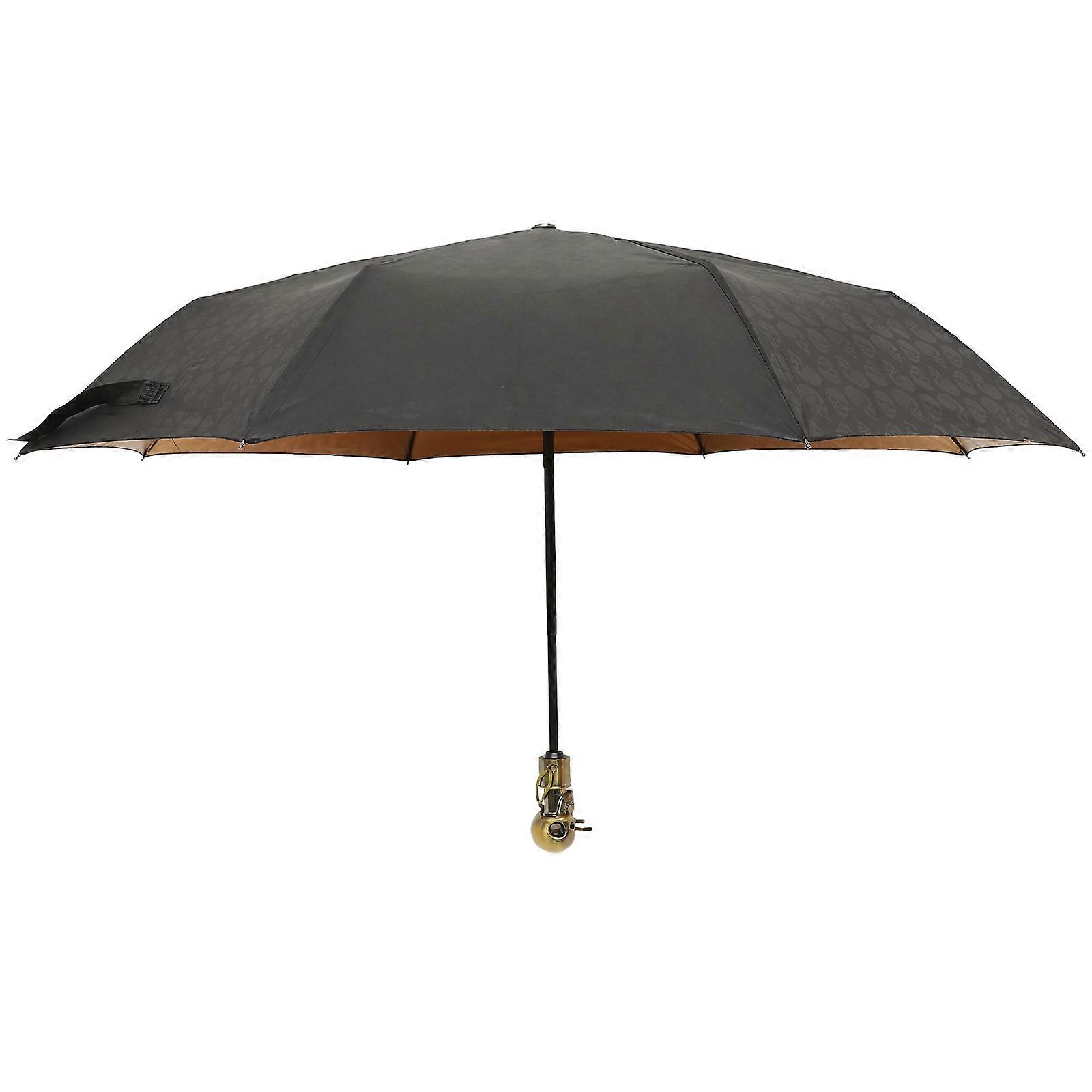 Skull Design Windproof Automatic Folding Umbrella with UV Protection – Lightweight and Durable Retractable Umbrella for Travel and Daily Use