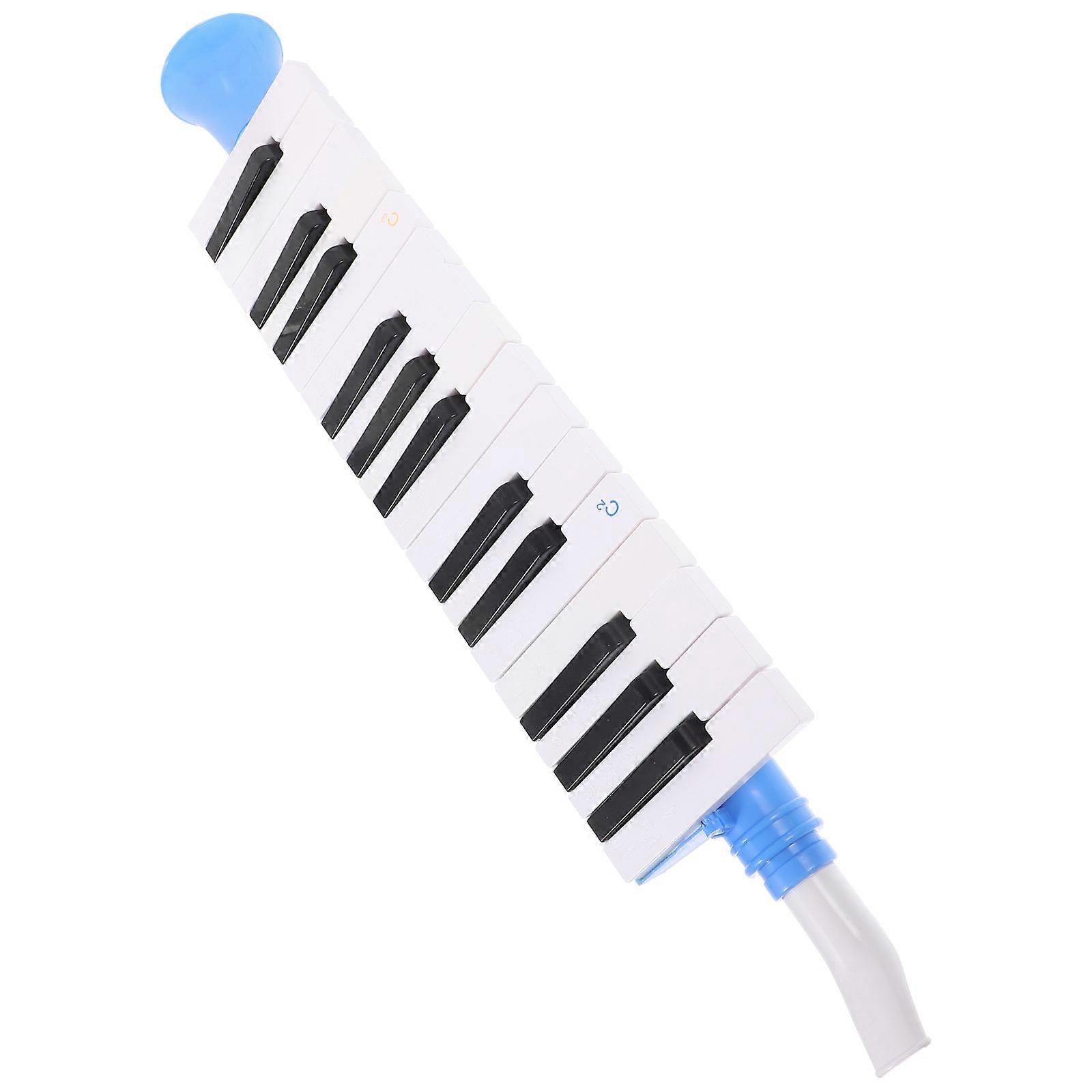 Beginners Melodica Professional Instrument for Home Practice Simple Style Resin Material 43x8cm 1Set