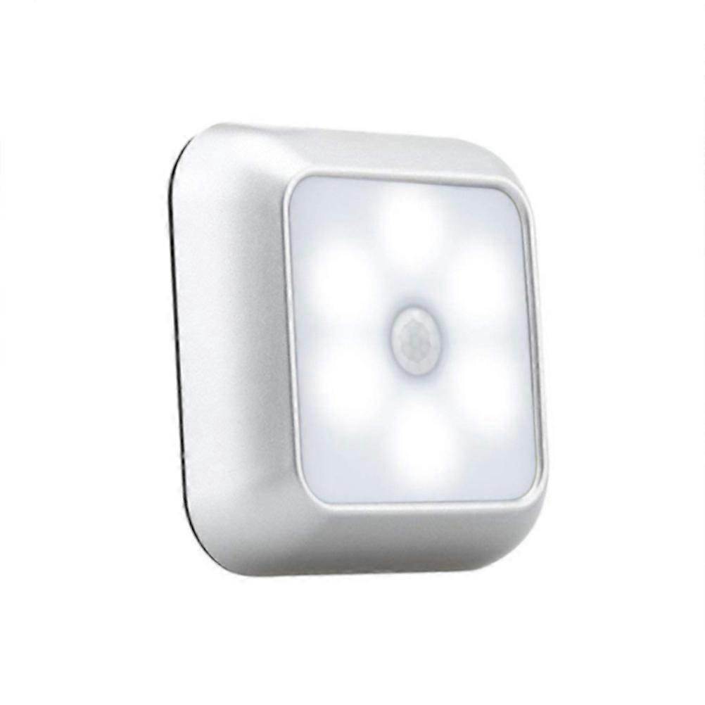 Lampe intelligente de capteur de lumière à induction du corps humain Éclairage de nuit LED pour usage domestique 8 * 2Cm 1Pc